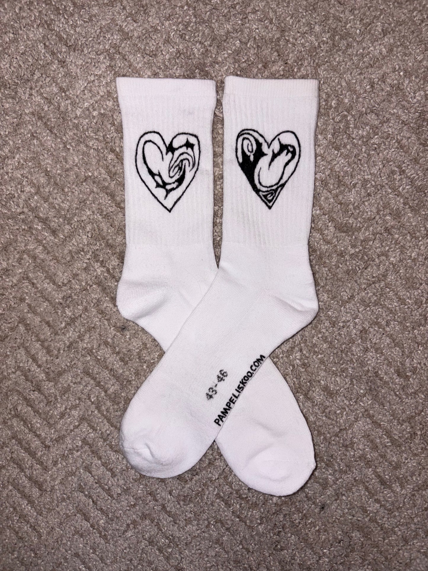 Hand-Drawn Socks 43-46, 2026