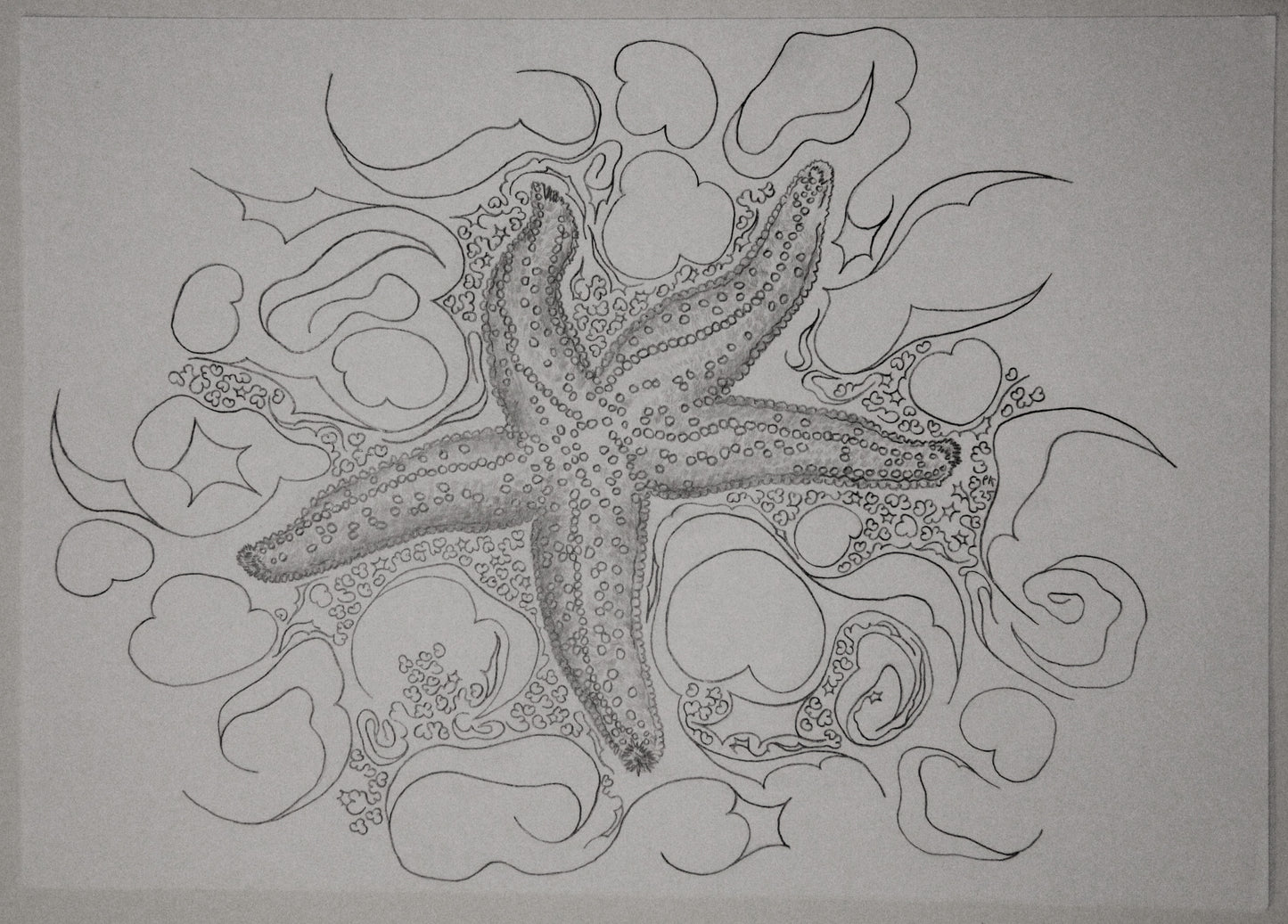 Starfish - Inktober 2025