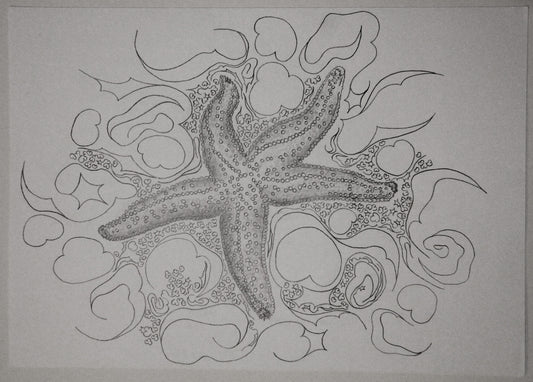 Starfish - Inktober 2025