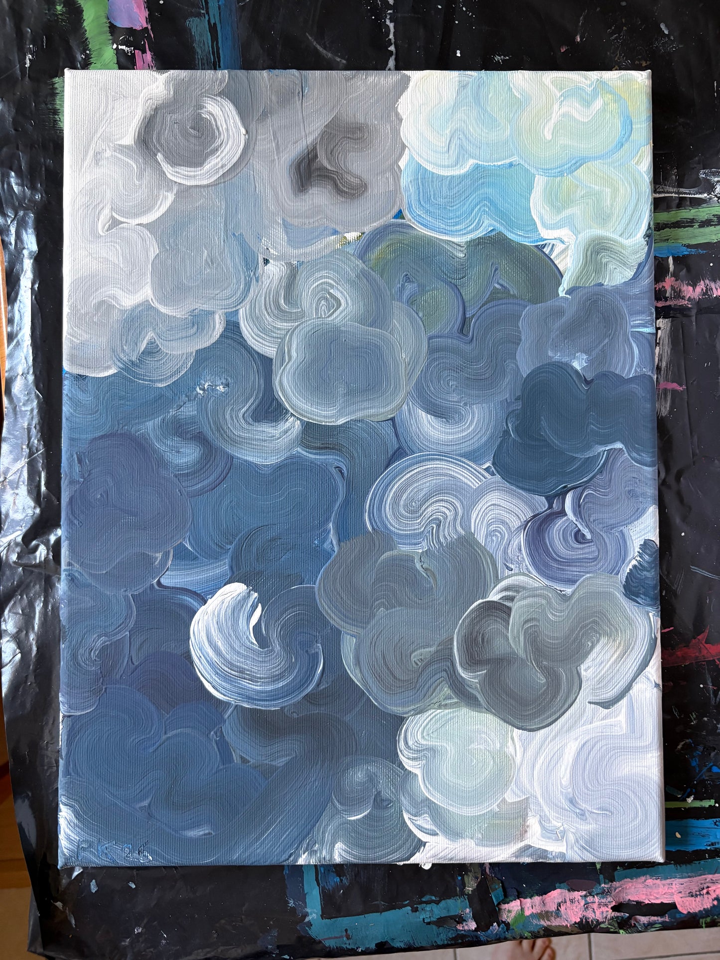 Cloudy sky, 2026