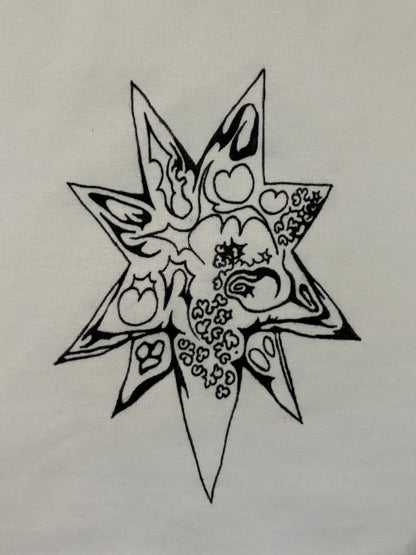 Hand-Drawn Crop Top, 2026