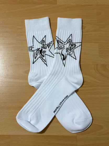 Hand-Drawn Socks 39-42, 2026