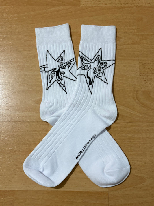 Hand-Drawn Socks 39-42, 2026
