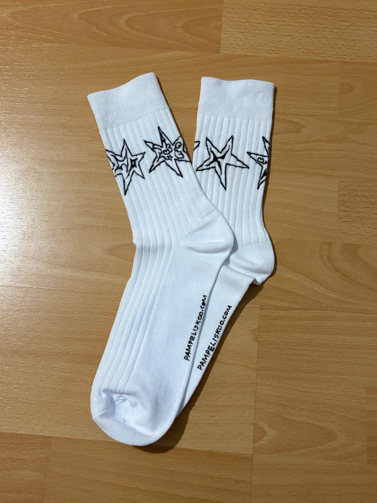 Hand-Drawn Socks 39-42, 2026