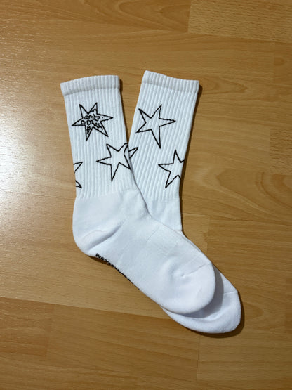 Hand-Drawn Socks 35-38, 2026