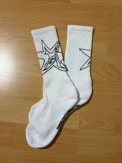 Hand-Drawn Socks 35-38, 2026