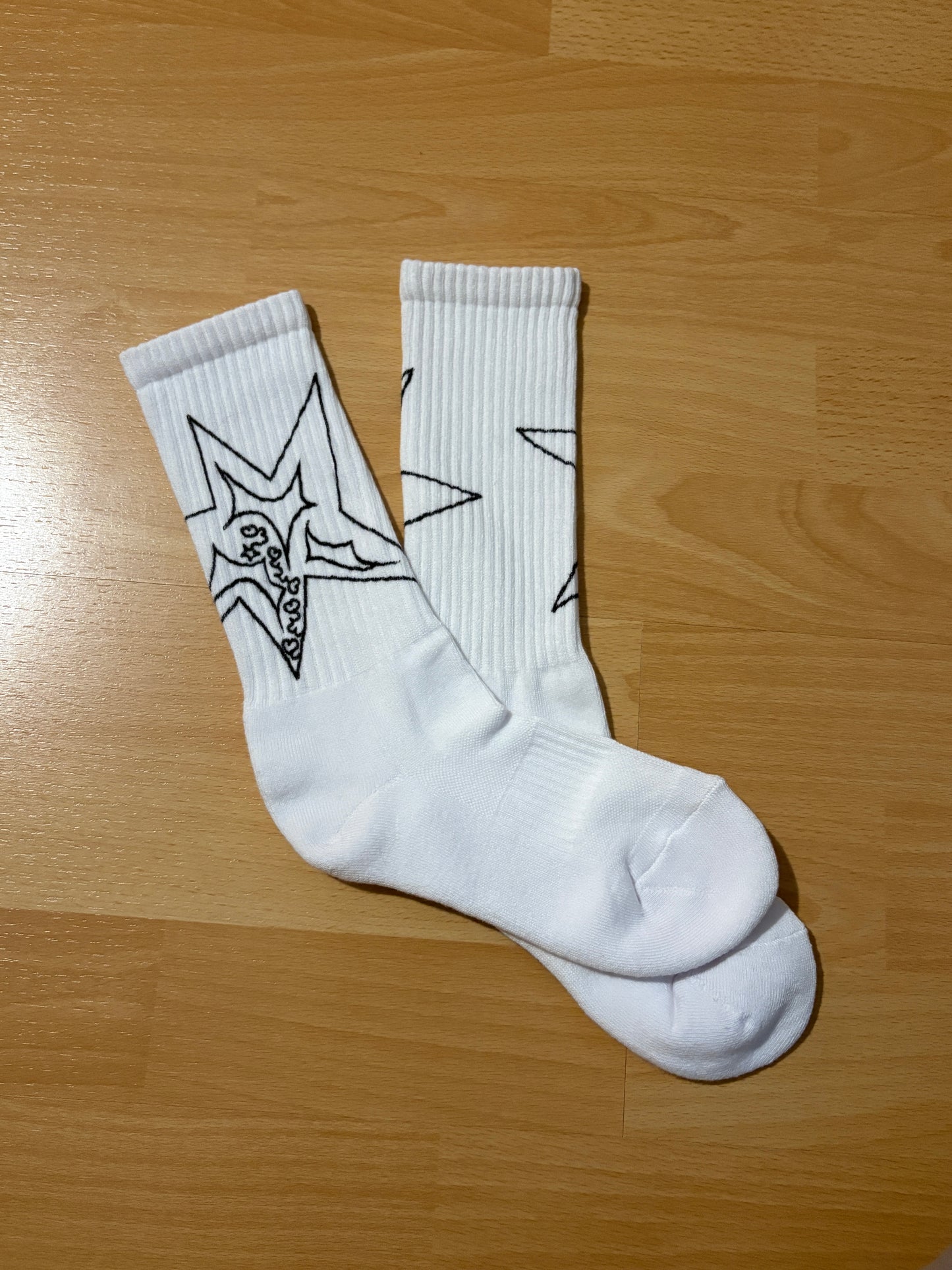 Hand-Drawn Socks 35-38, 2026