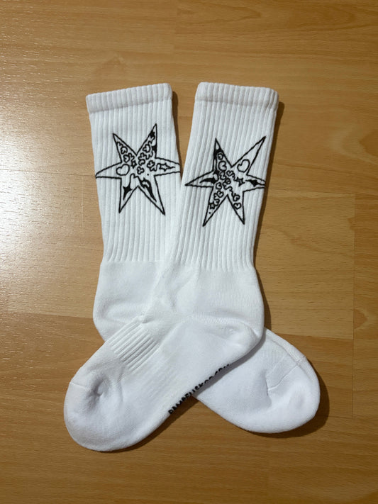 Hand-Drawn Socks 39-42, 2026