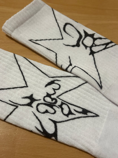 Hand-Drawn Socks 39-42, 2026