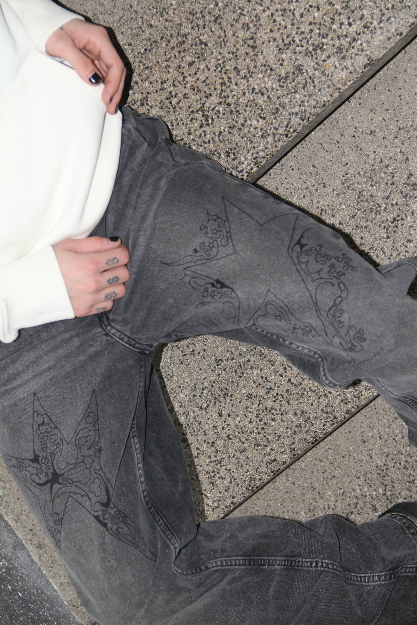 Hand-Drawn Jeans, 2025