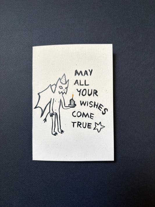 Birthday card, 2026