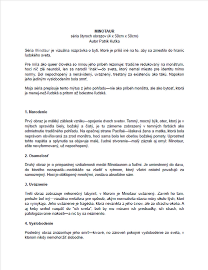 Minotur—Vyslobodenie (4/4), 2025